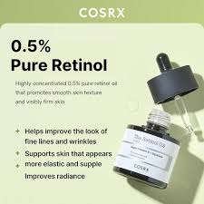 COSRX Retinol 0.5 Oil 20ml | Texture Renewal & Fine Line Care