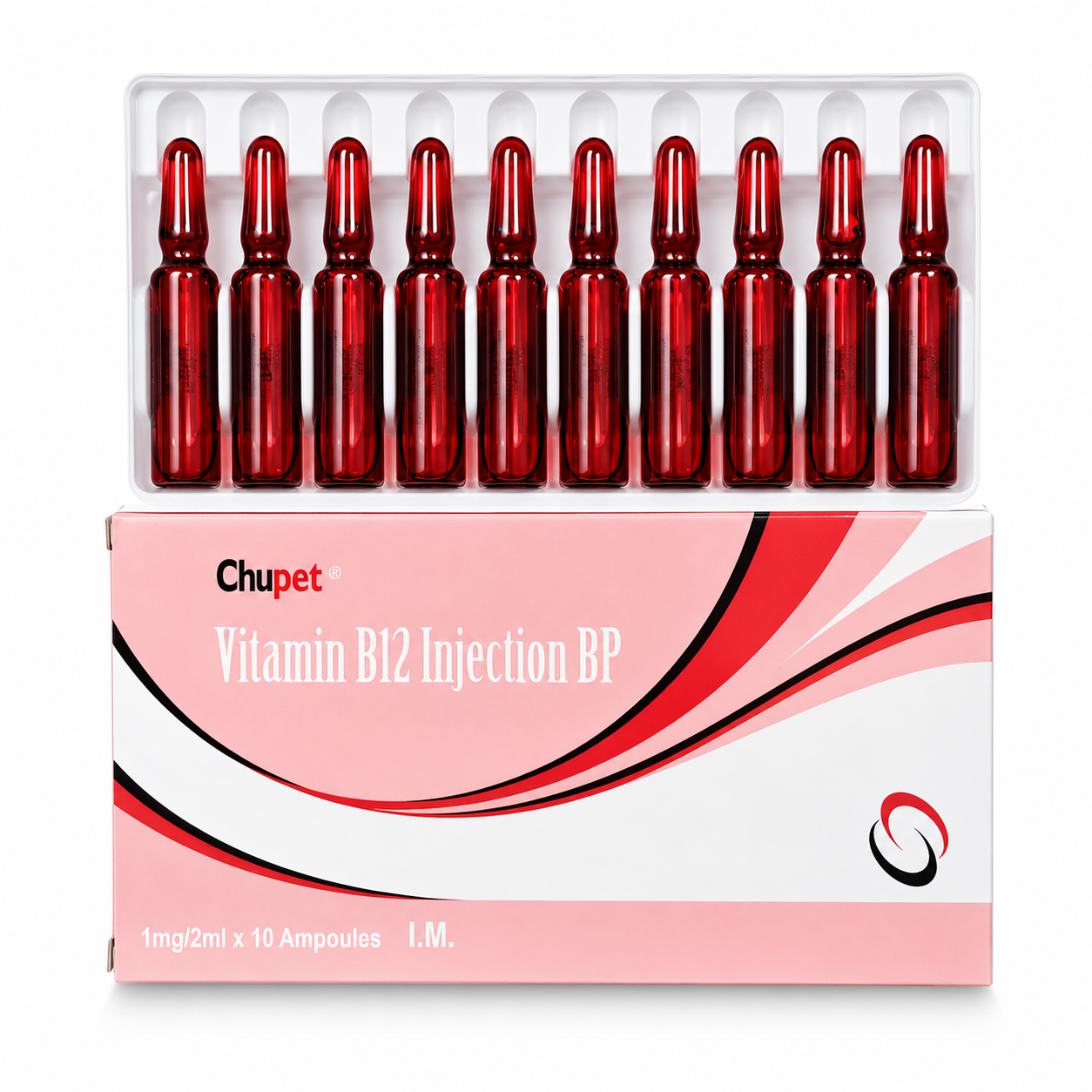 Vitamin B12 1mg IM Injection 2ml x 10 Ampoules