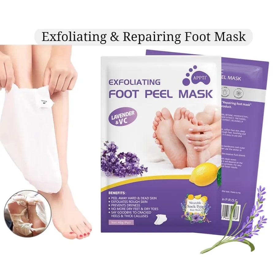 Foot Peel Mask – Feet Exfoliating Treatment