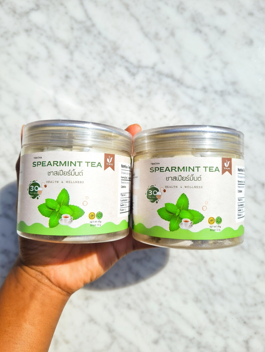 Spearmint Tea (30 Teabags) – Hormonal Balance & PCOS Support