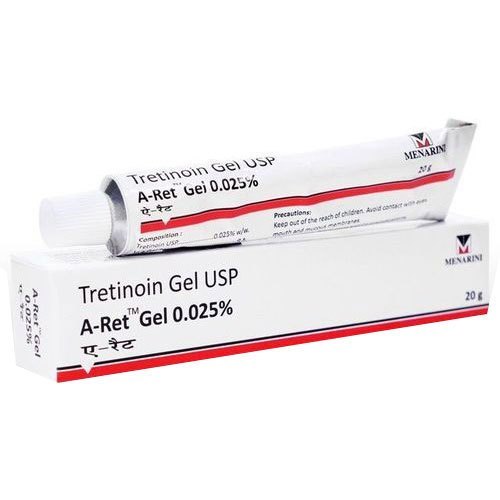 Menarini A-Ret Tretinoin Gel USP 20g 0.025%
