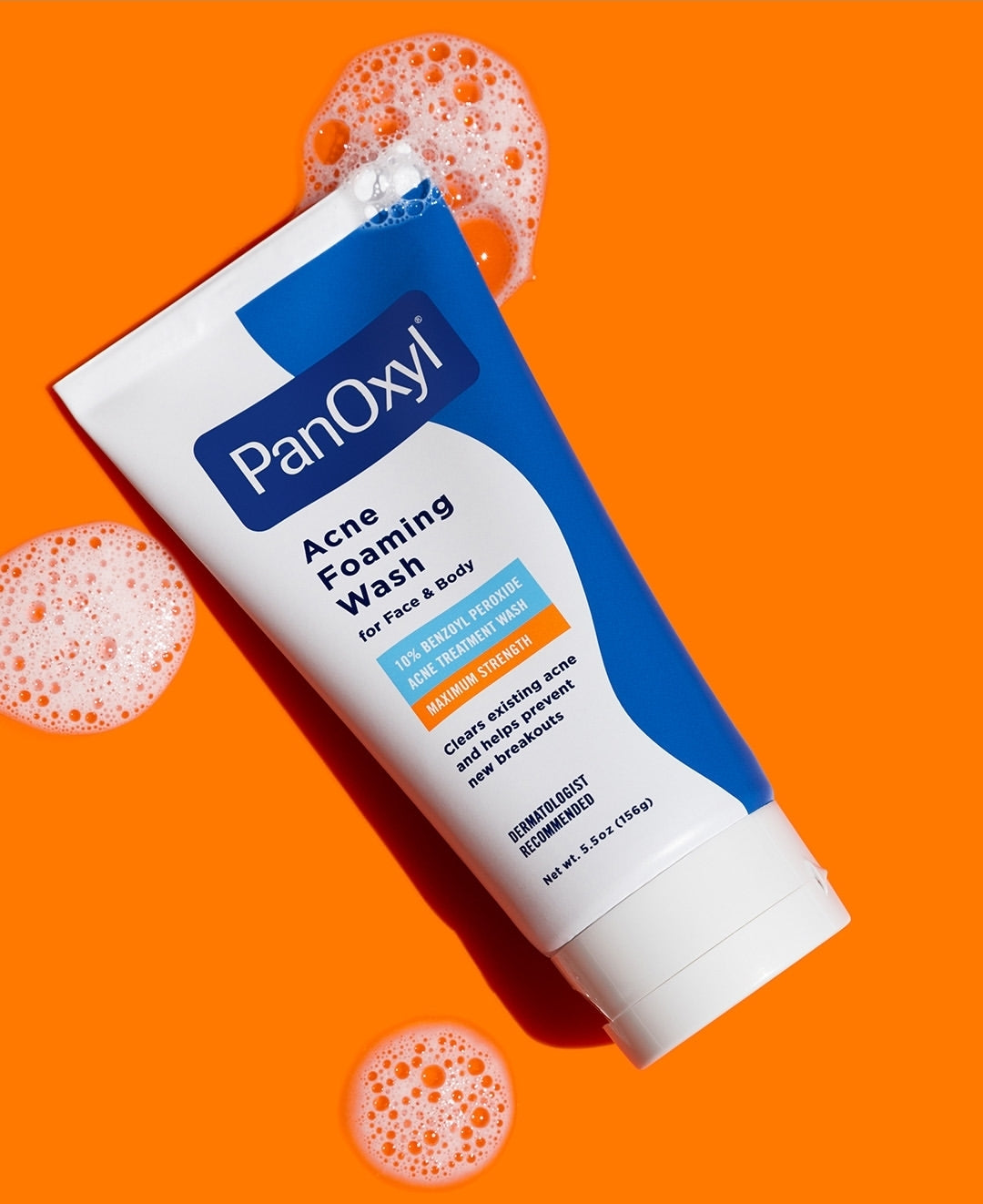 PanOxyl 10% Benzoyl Peroxide Acne Foaming Wash 156g