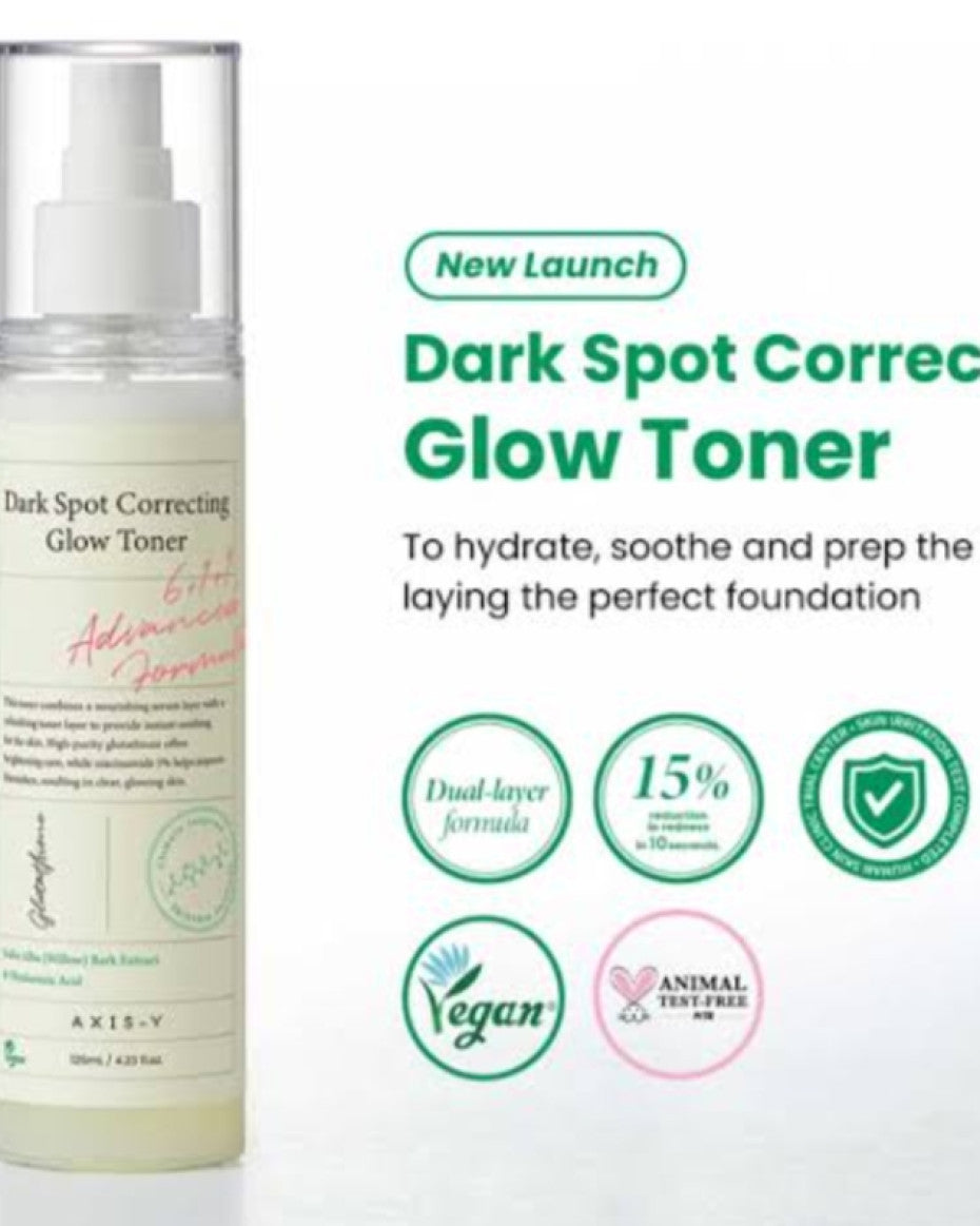 Axis-Y Dark Spot Correcting Glow Toner 125ml