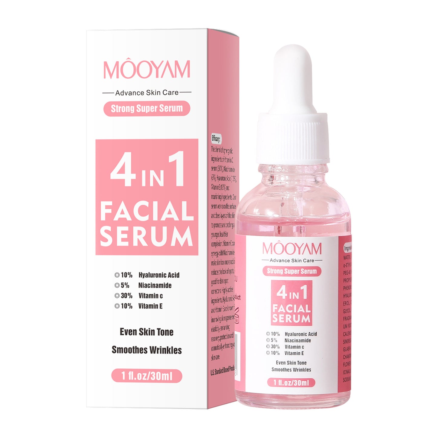 Mooyam 4 in 1 Facial Serum 30ml