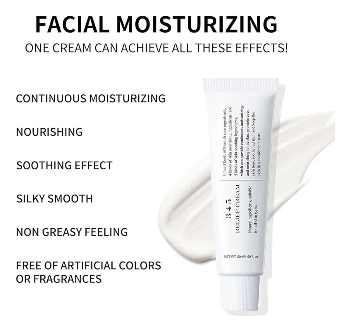 345 Relief Cream 50ml | Brightening & Hyperpigmentation Treatment Cream (this is not Dr Althea)