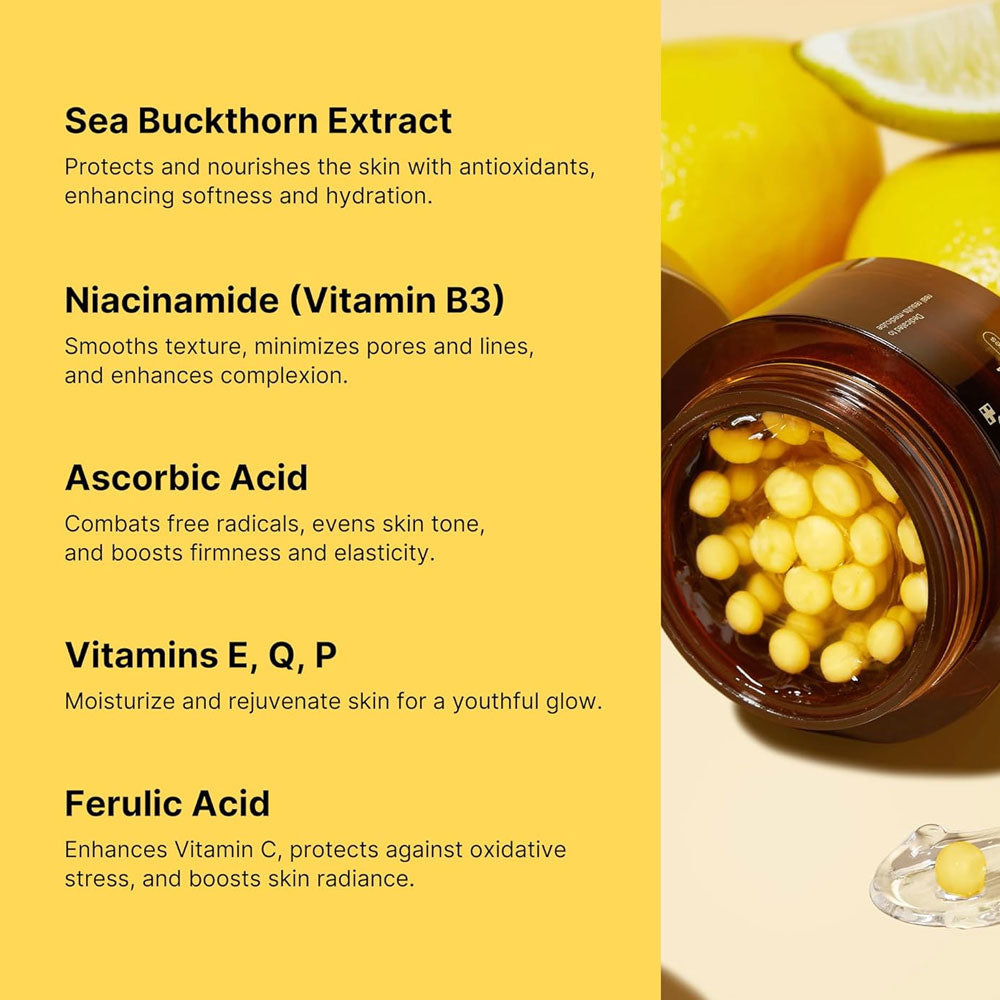 Medicube Deep Vitamin C Capsule Cream 55g | Brightening Moisturizer