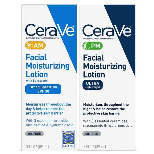 CeraVe AM/PM Moisturizer Duo