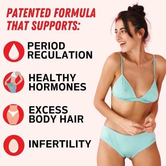 Happy Hormones PCOS Multivitamin - Premium Women Wellness Supplement (120 Capsules)
