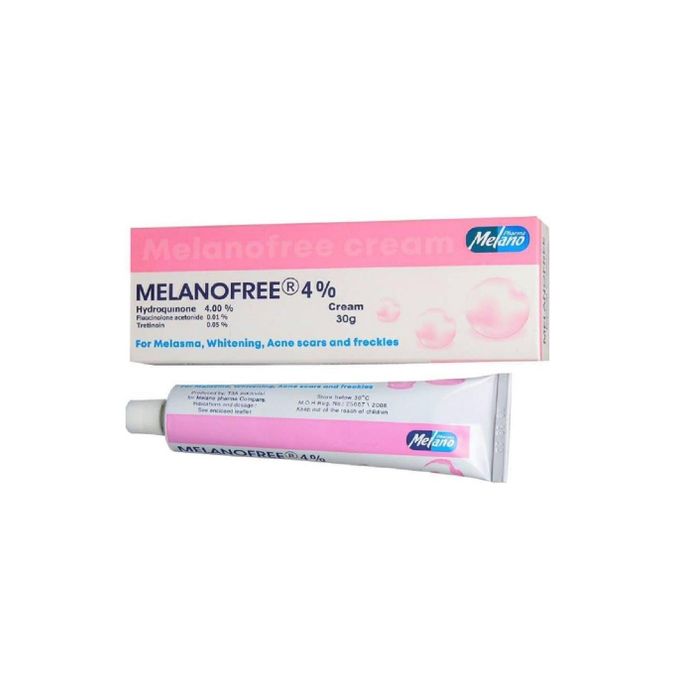 Melanofree Hydroquinone 4% Cream 30g