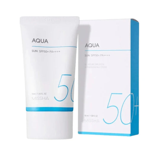Missha Aqua Sun Gel SPF50+ PA+++ 50ml | Lightweight Daily Sunscreen