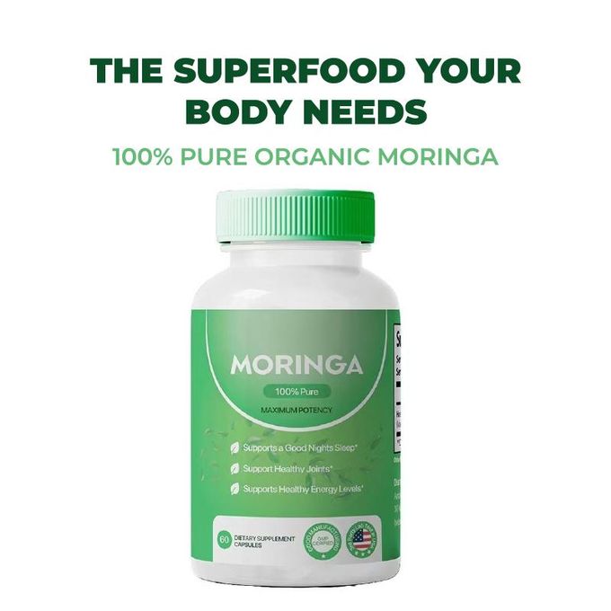 Moringa Dietary Supplement 800mg (60 Capsules)