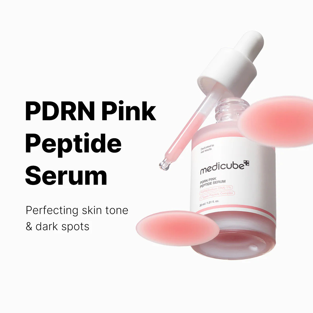 Medicube PDRN Pink Peptide Serum 30ml — Skin Renewal & Firming