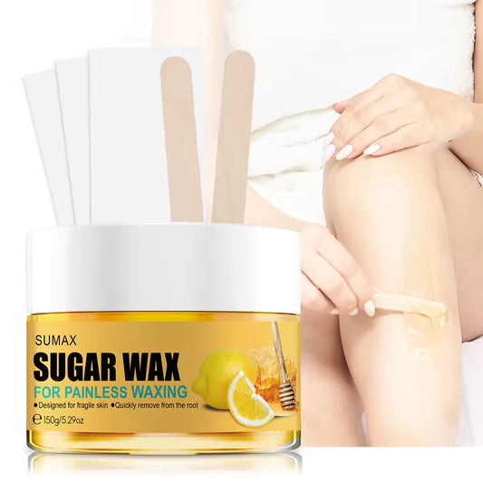 Sumax Sugar Wax 150g - For Quick Painless Hair Root Removal, Sugar Wax Painless Hair Removal