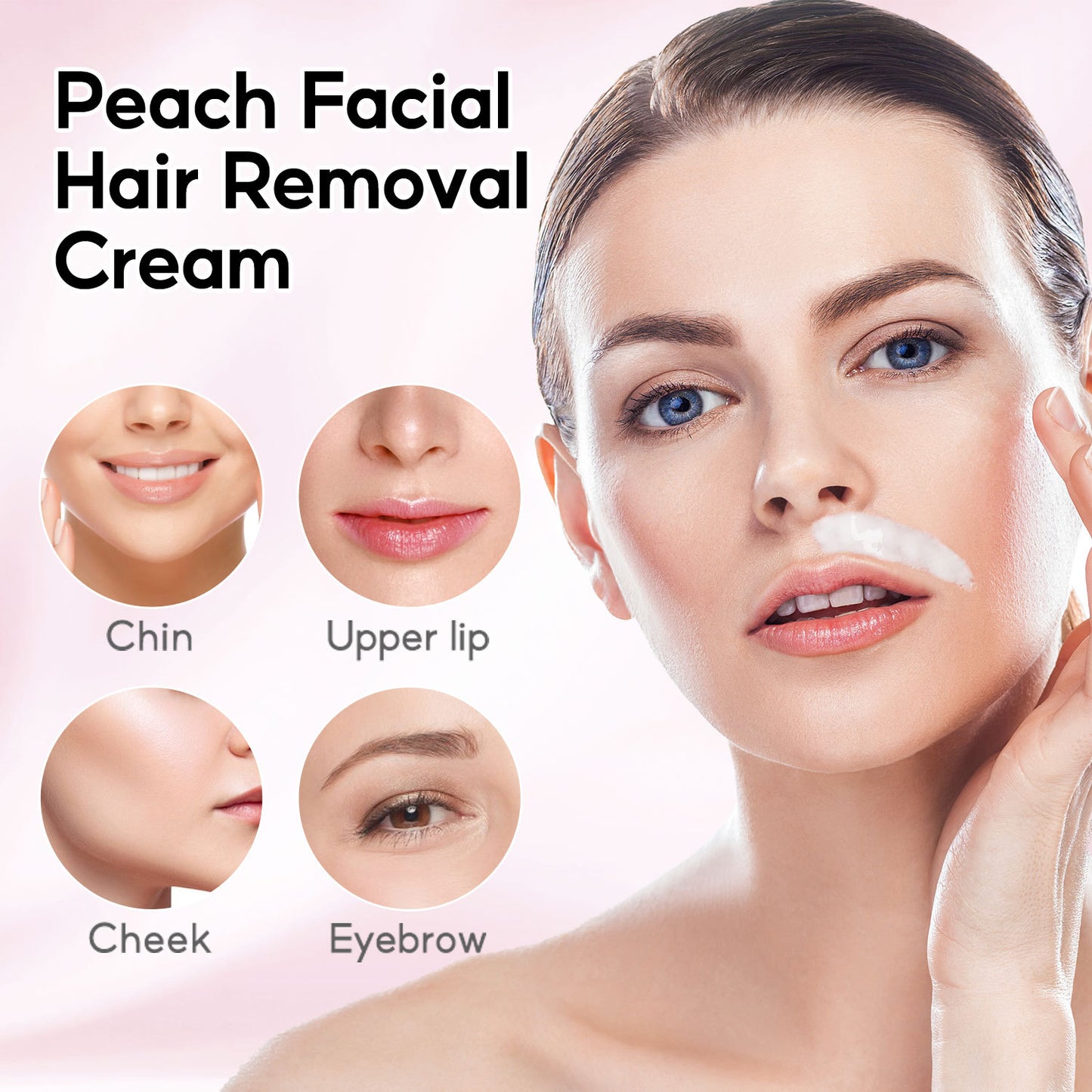 Sumax Peach Facial Hair Removal Cream 50g