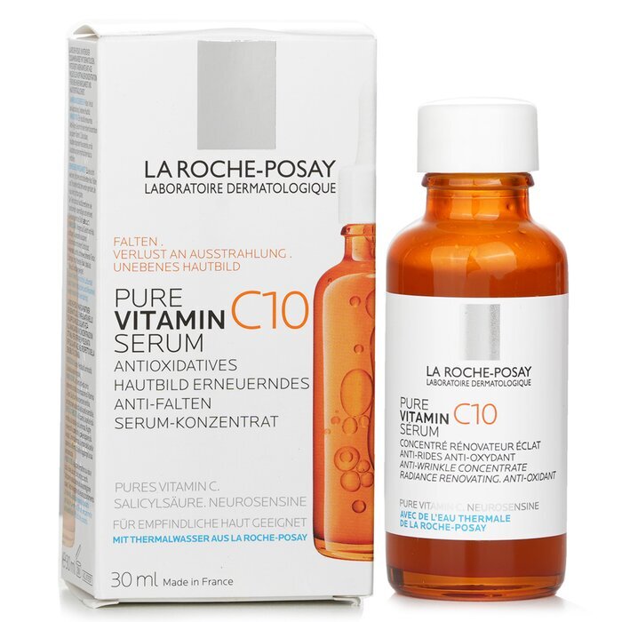 La Roche-Posay Pure Vitamin C10 Serum 30ml | Brightening Antioxidant Serum