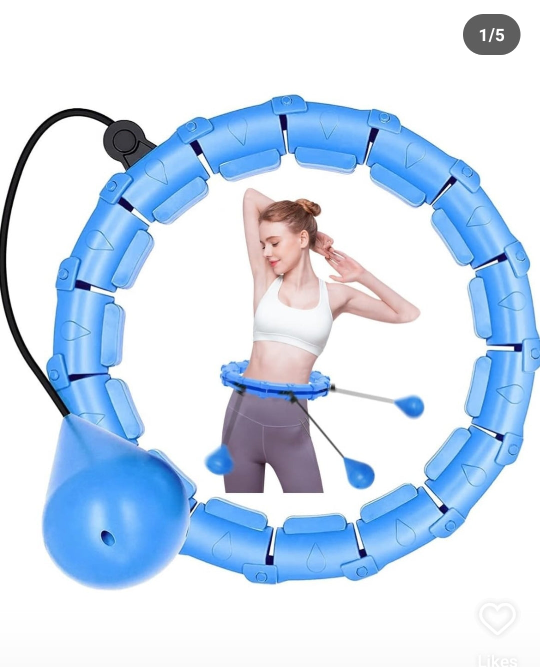 Hulahoop Exercise Device