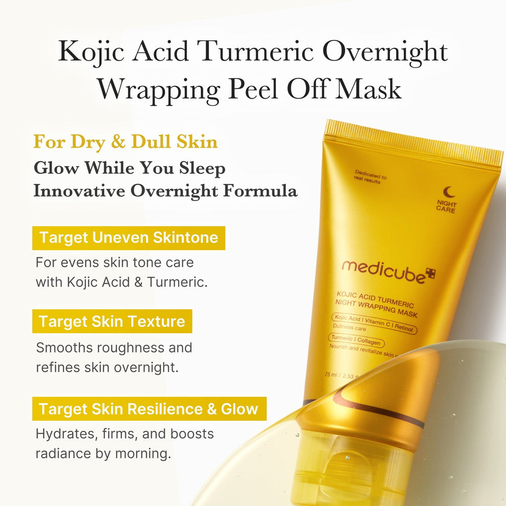 Medicube Kojic Acid Mask 75ml | Brightening & Dark Spot Face Mask