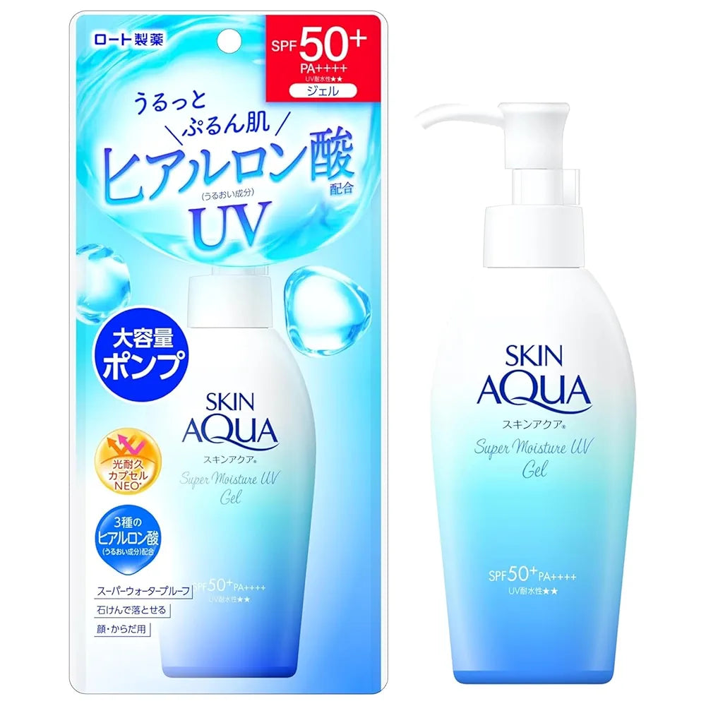 Skin Aqua UV Super Moisture Gel SPF50+ PA++++ With Pump 140g