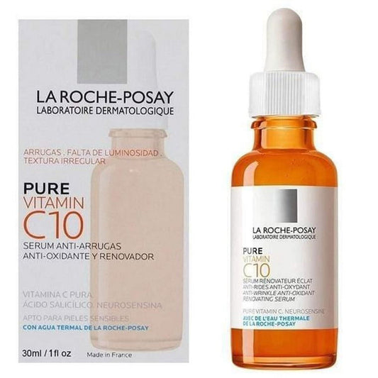 La Roche-Posay Pure Vitamin C10 Serum 30ml | Brightening Antioxidant Serum