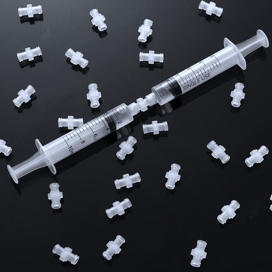 Luer Lock Syringe Connector (a Dozen of 12 pcs)