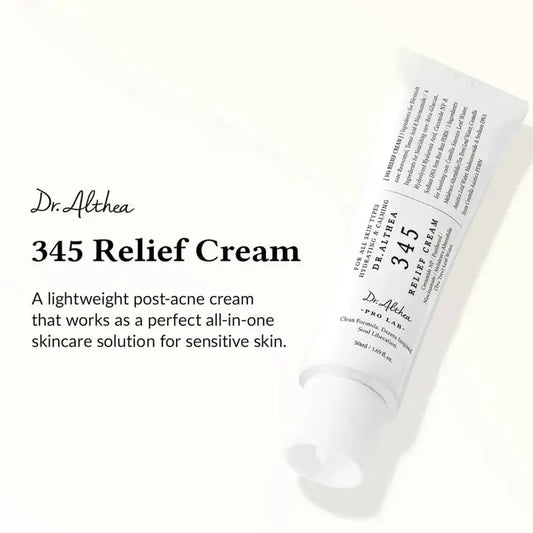 Dr Althea 345 Relief Cream | Korean Brightening & Soothing Cream