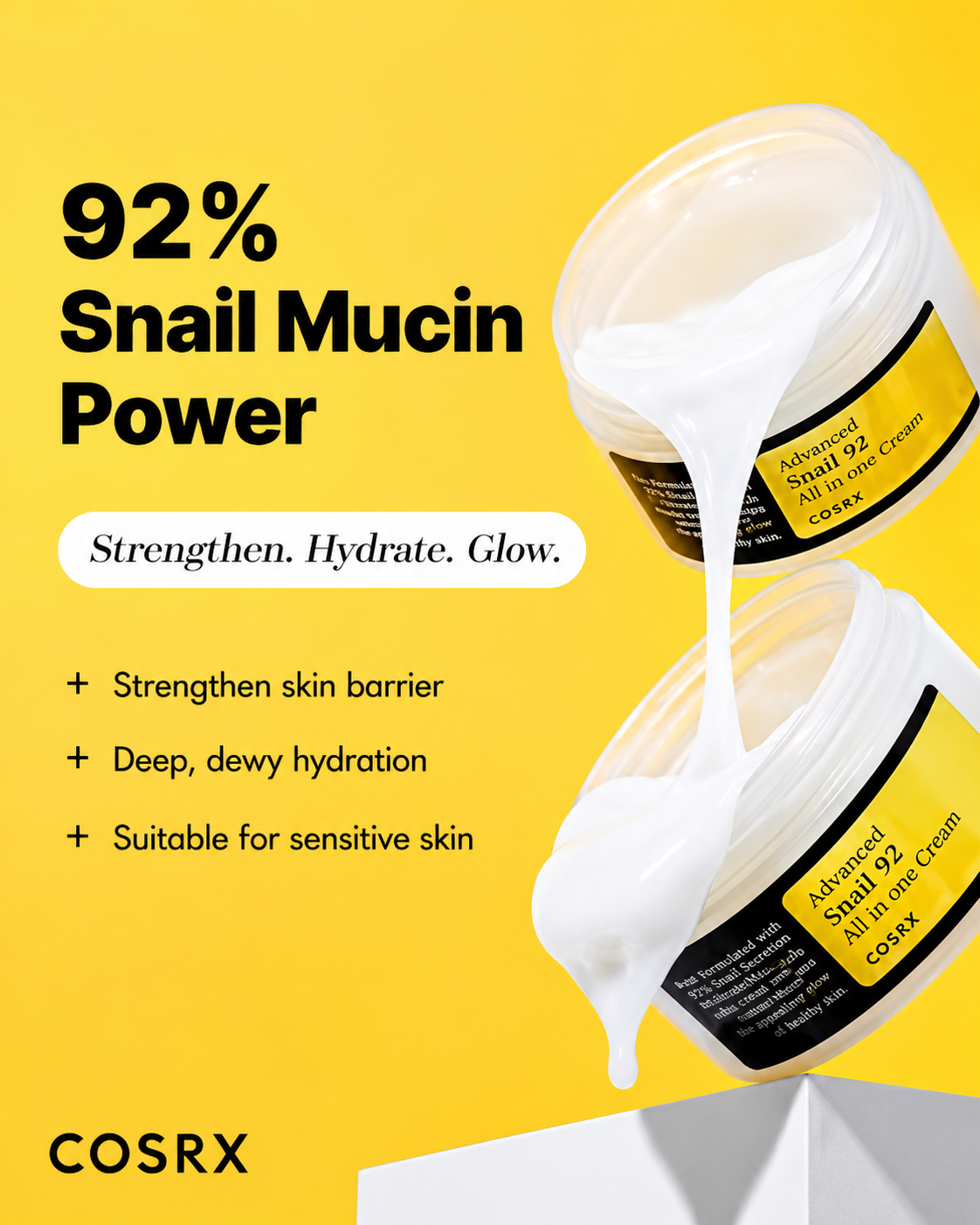 COSRX Advanced Snail 92 All In One Cream 100G
