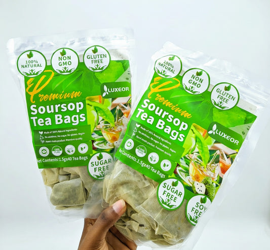 Soursop Tea 40 Teabags – Antioxidant & Immune Support Herbal Tea