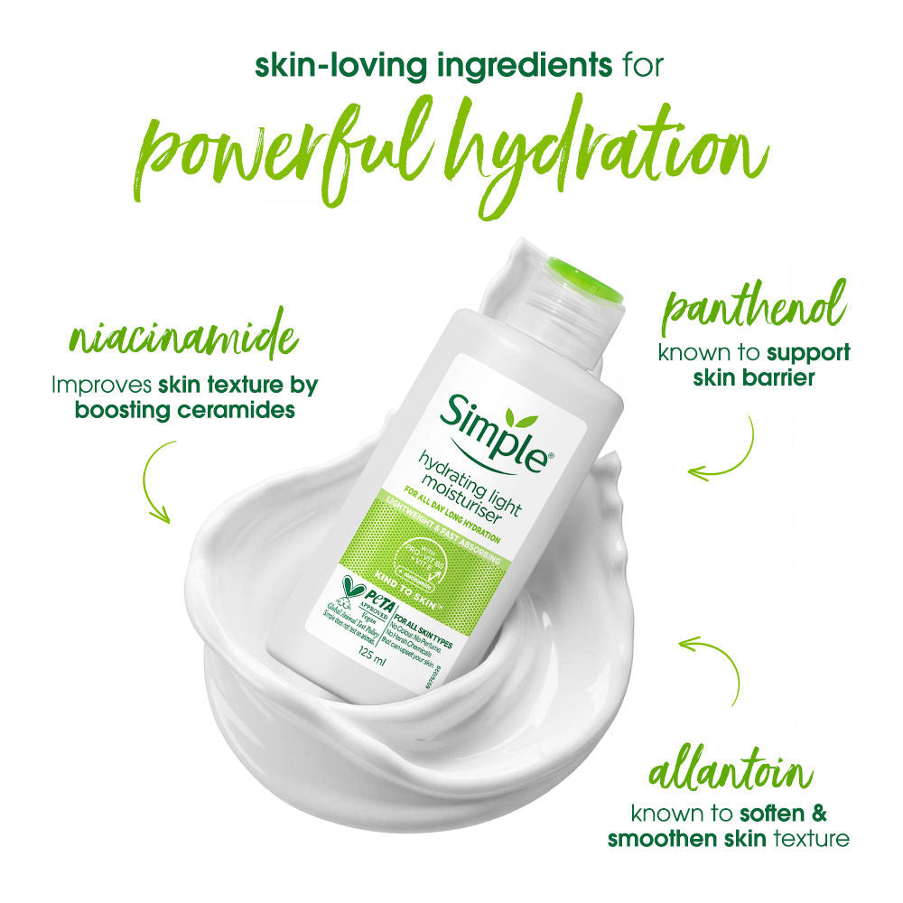 Simple Hydrating Light Moisturizer 125ml