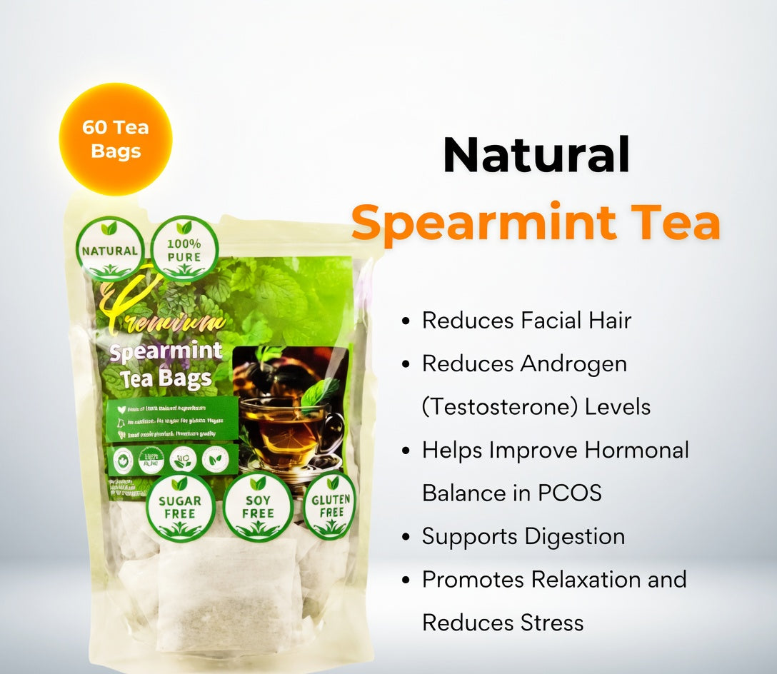Spearmint Tea 60 Teabags – PCOS & Hormonal Balance Support
