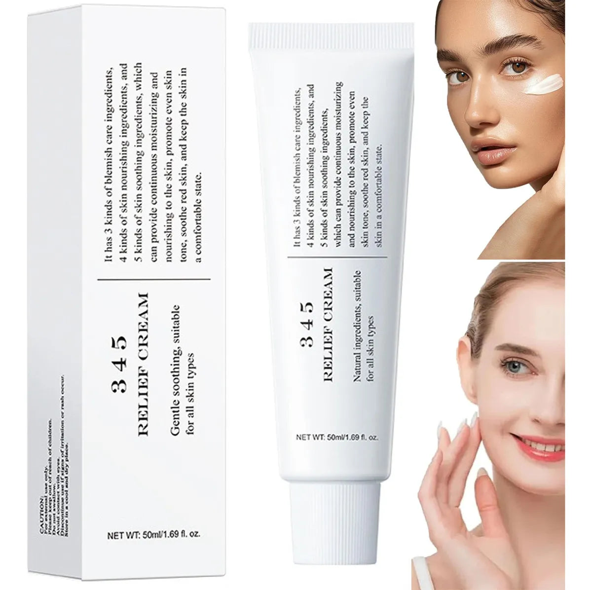 345 Relief Cream 50ml | Brightening & Hyperpigmentation Treatment Cream (this is not Dr Althea)