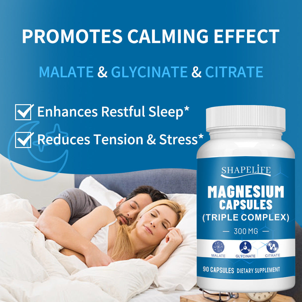 Shapelife Magnesium 3-in-1 Supplement (90 capsules)