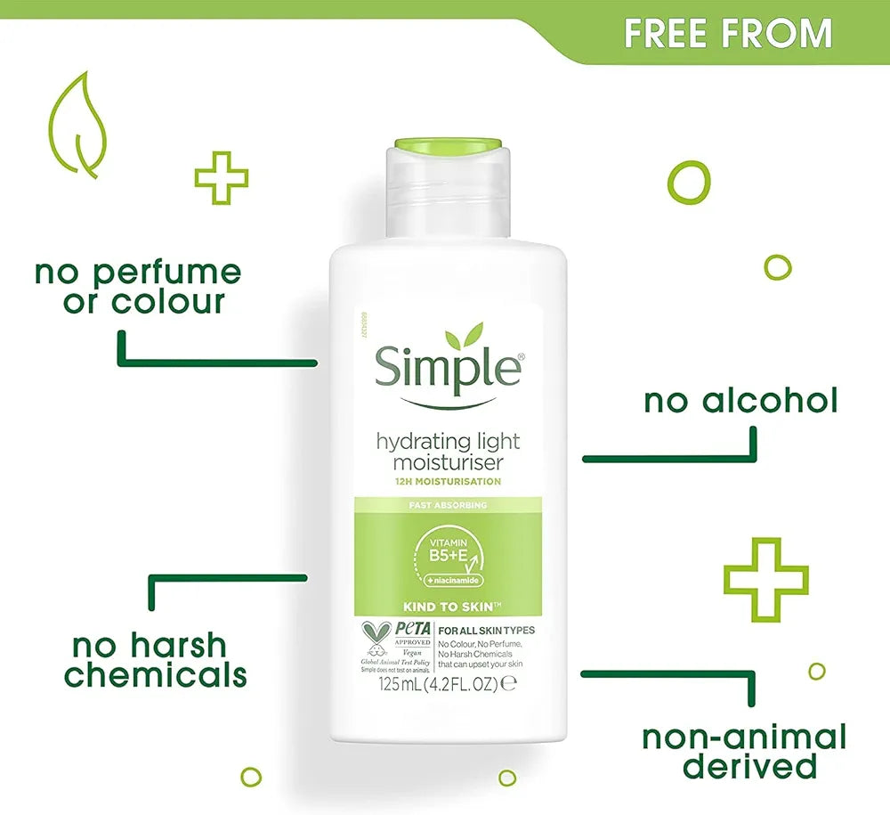 Simple Hydrating Light Moisturizer 125ml
