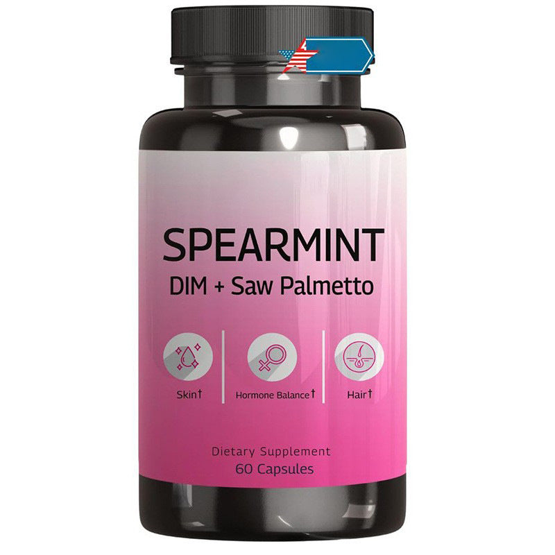 SPEARMINT DIM + Saw Palmetto Supplement (60 capsules)