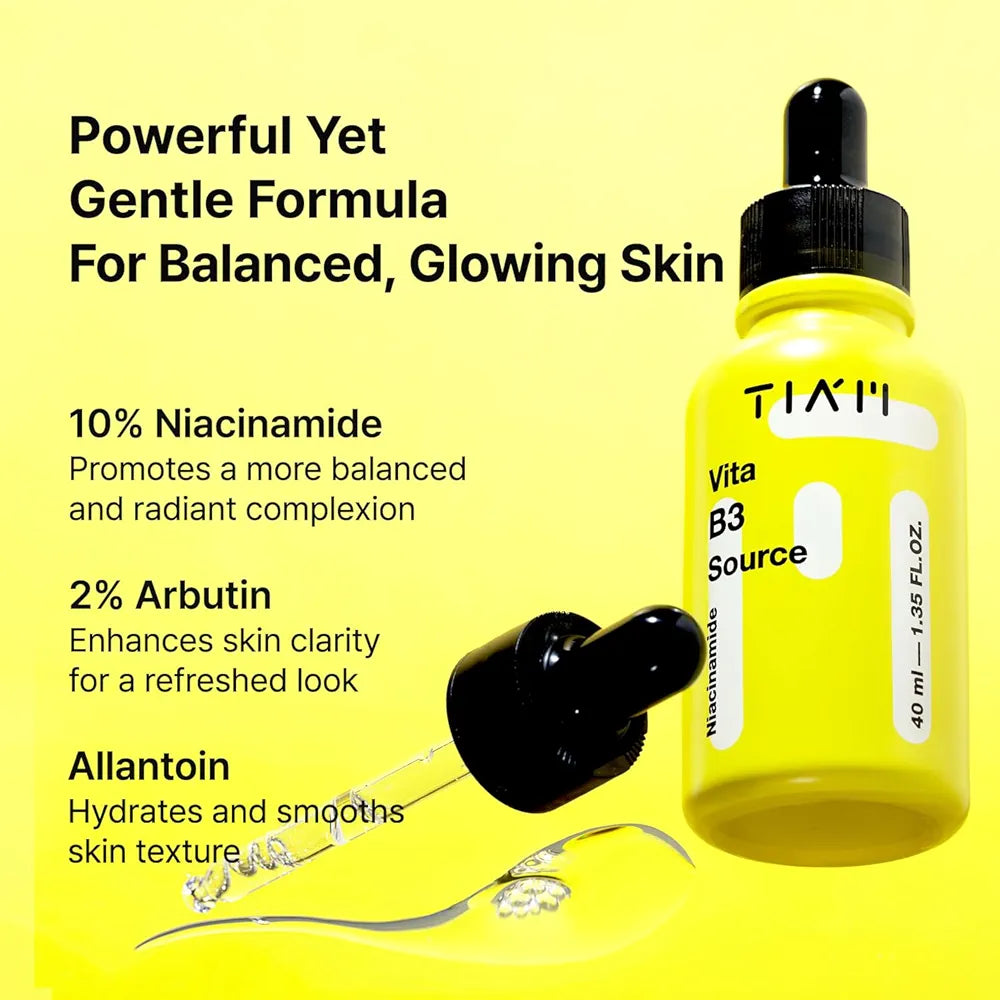 TIAM Vita B3 Source 40ml – Niacinamide Serum for Pores & Brightening