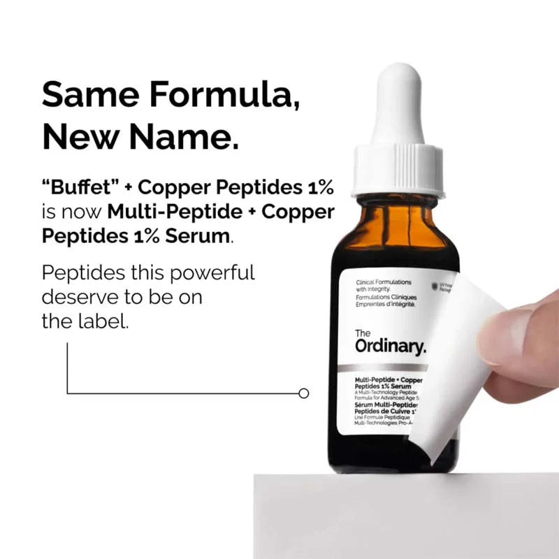 The Ordinary Buffet + Copper Peptides 1% 30ml